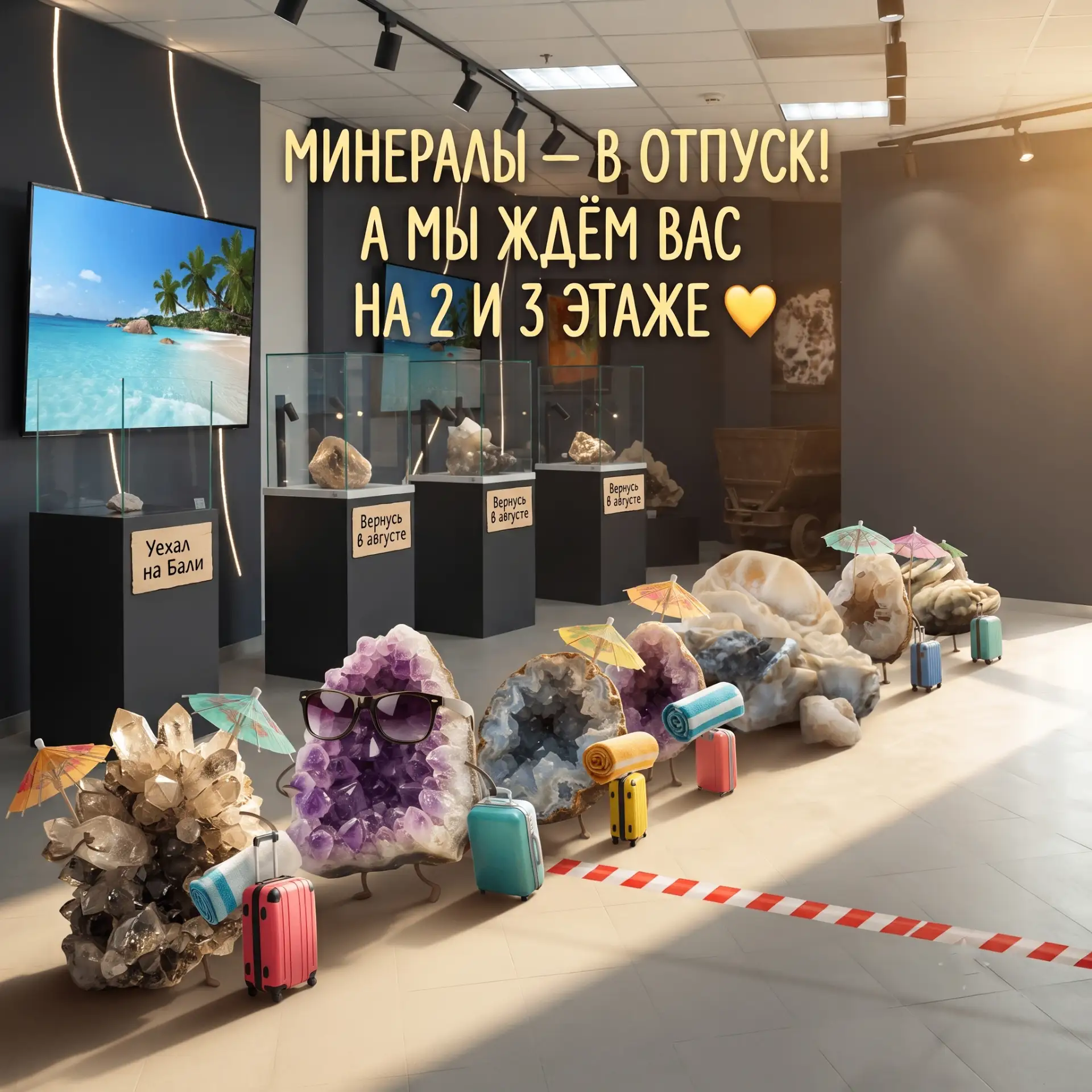 📣ВАЖНАЯ ИНФОРМАЦИЯ📣 
 
С 22 июля первый этаж нашего музея уходит на частичный ремонт. Да, будут вр