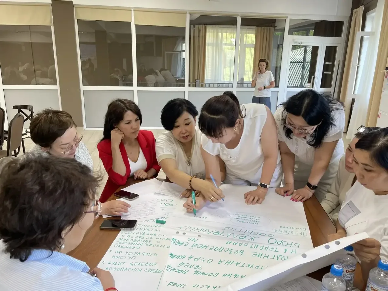 ✅ Сотрудники Республиканской стоматологической поликлиники продолжают работу на VIII межрегиональной