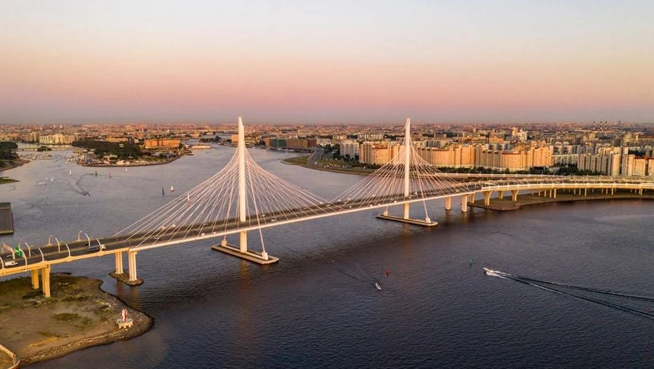 ⛔️ На Большом Обуховском мосту с 6 по 31 октября 2026 года ограничат движение
