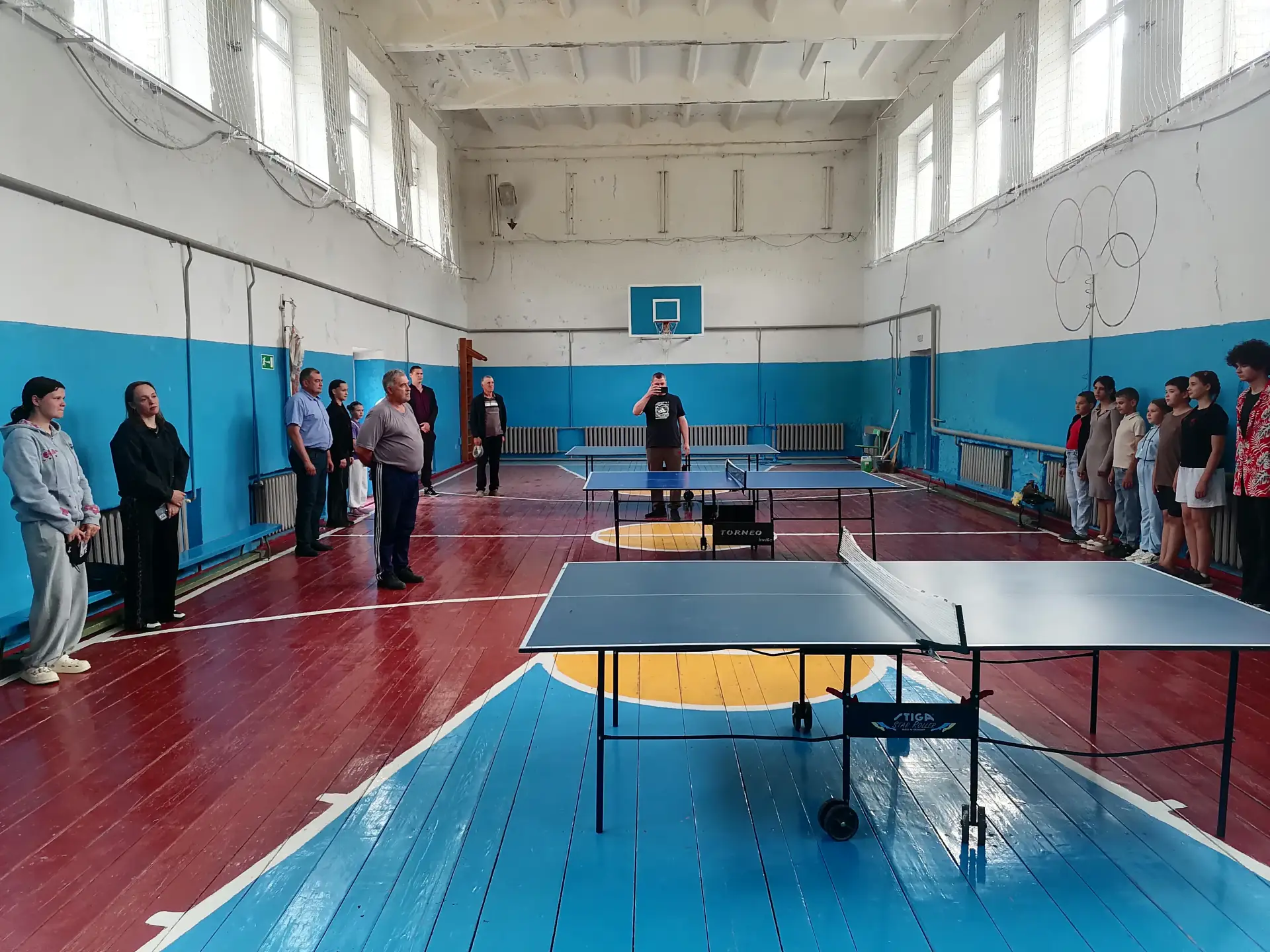 «Лучшая ракетка» - теннисный турнир.
В селе Новопавловка на базе школы состоялся турнир по настольно