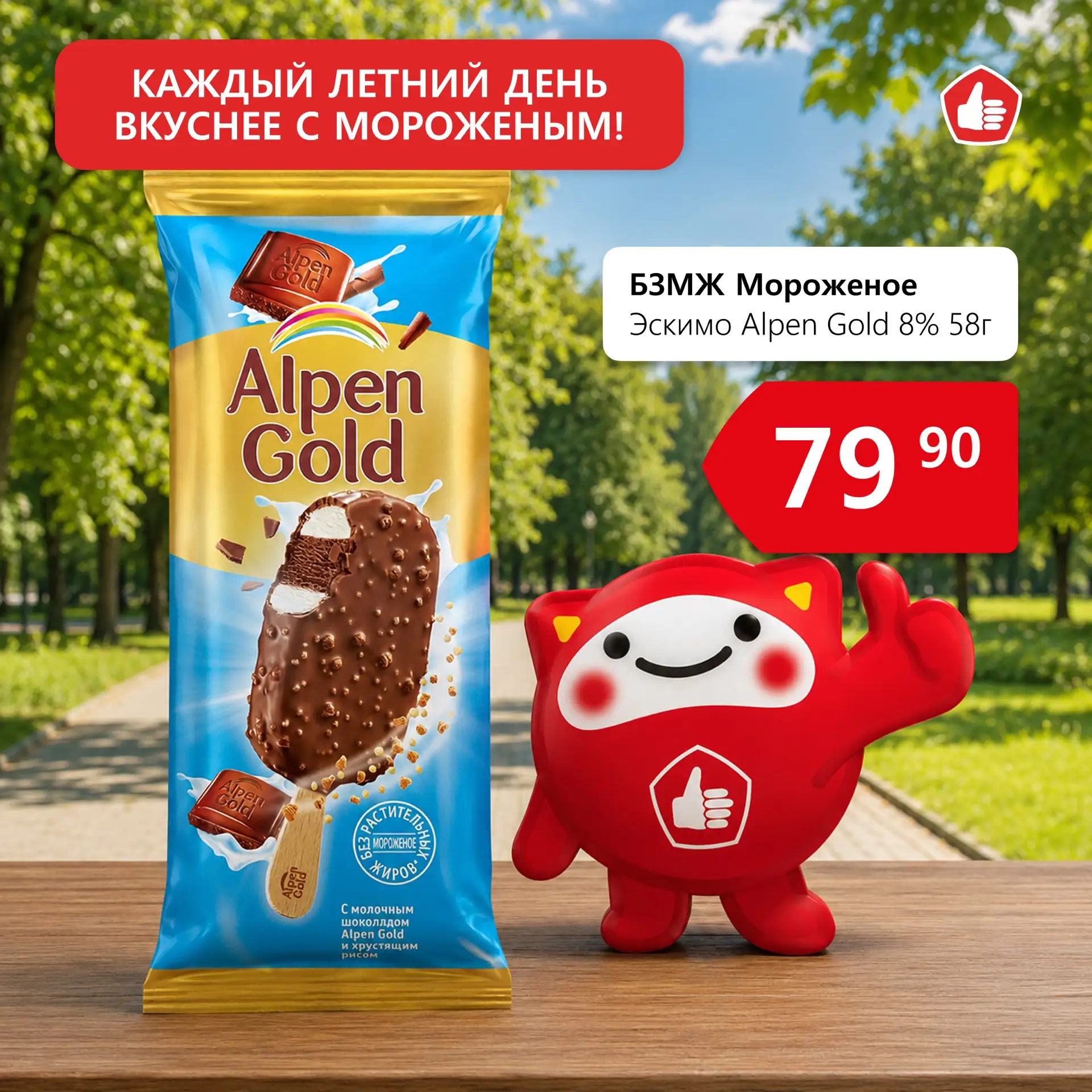 Лето слишком короткое, чтобы отказывать себе в мороженом🍦☀️

Пусть каждый жаркий день станет чуть в