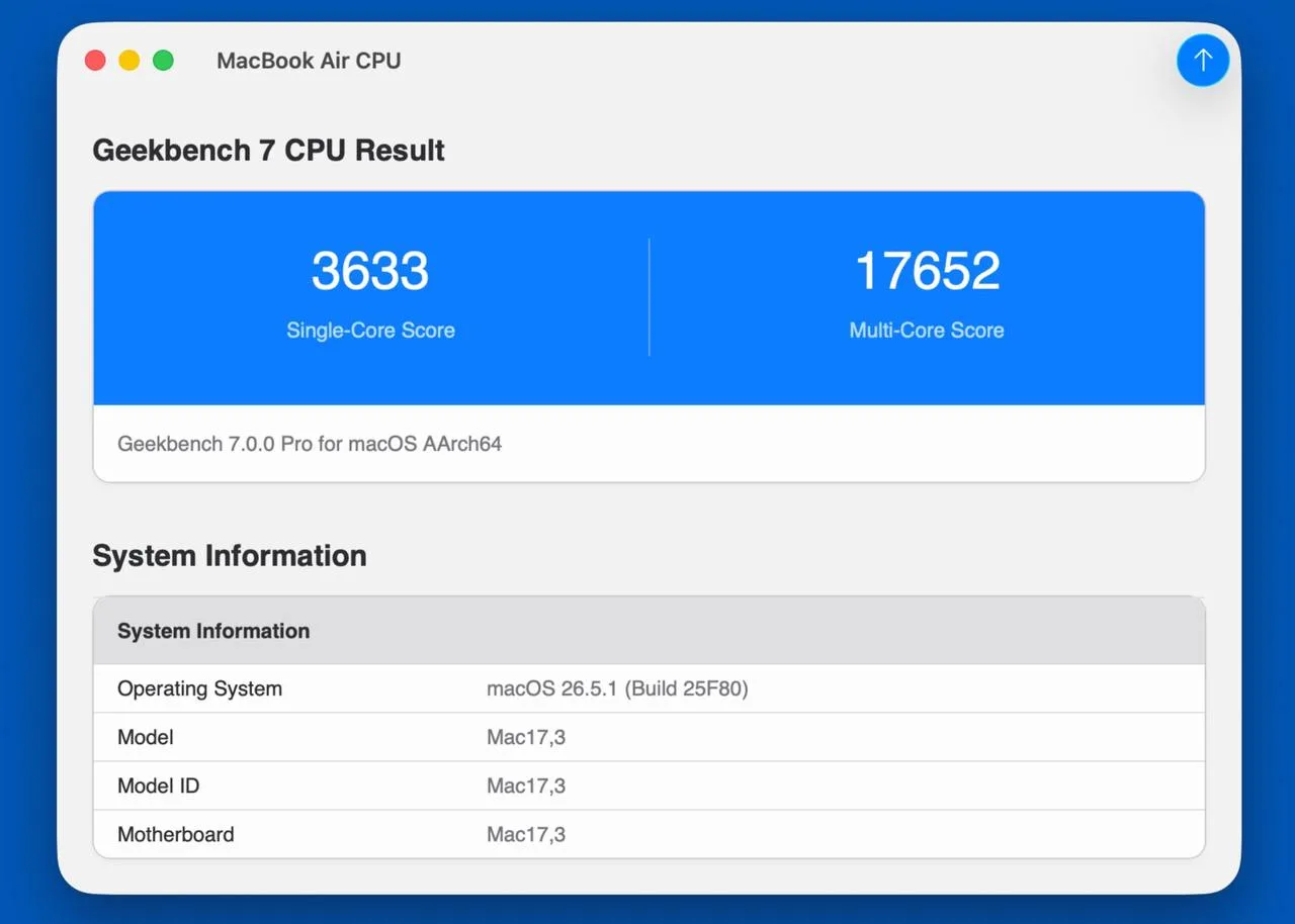 Вышел Geekbench 7. Это первое крупное поколение бенчмарка после Geekbench 6 вышедшего в 2023м году.
