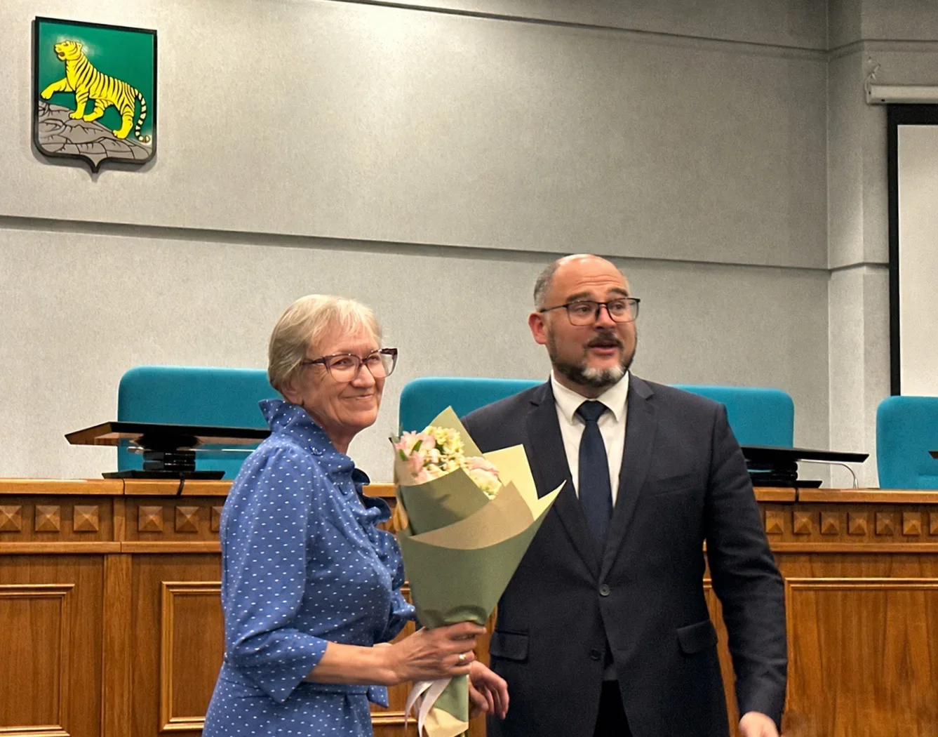 🆕Сегодня медицинских работников поздравил глава города Владивостока Константин Шестаков.

В торжест