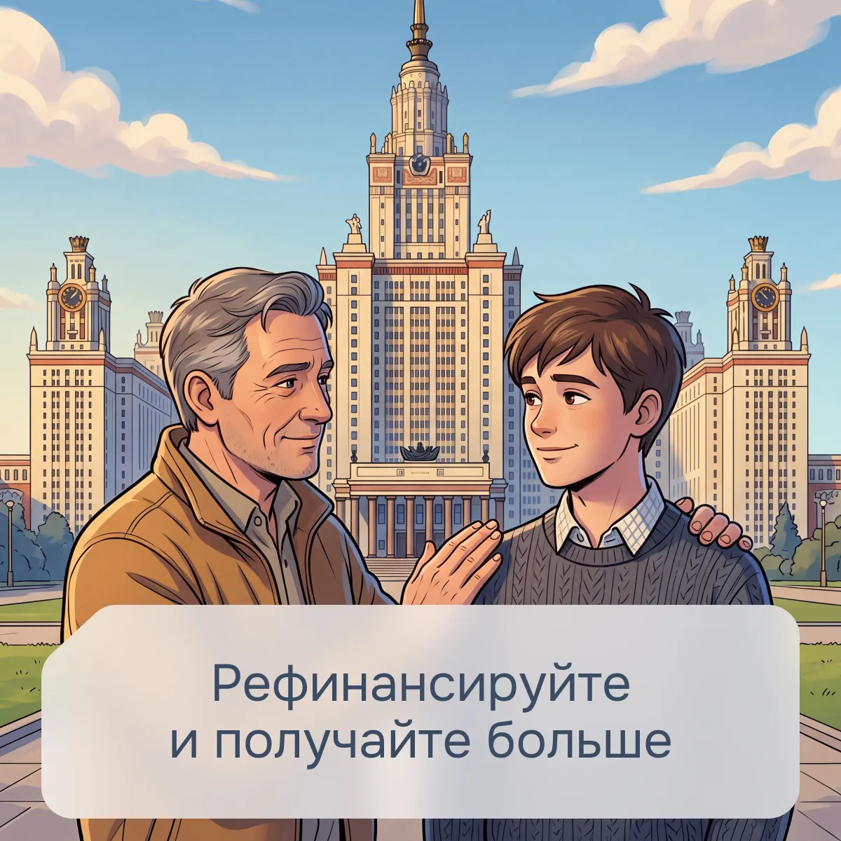 ✏️ А ведь ставку можно снизить, знали?

Клиенты, которые ранее брали кредиты, сейчас могут рефинанси