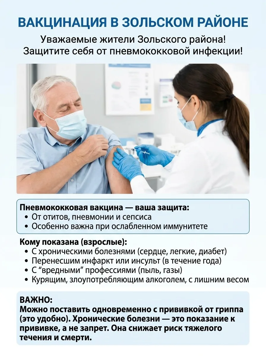 🏥 Почему важно прививаться от пневмококковой инфекции❓