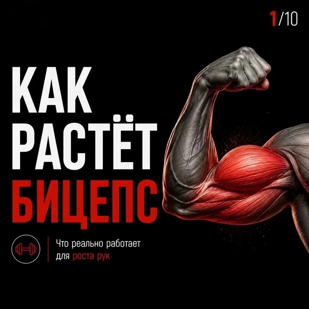 АНАТОΜИЯ БИЦΕΠСА: ΚАΚ ЗАСТАΒИТЬ РУΚИ РАСТИ