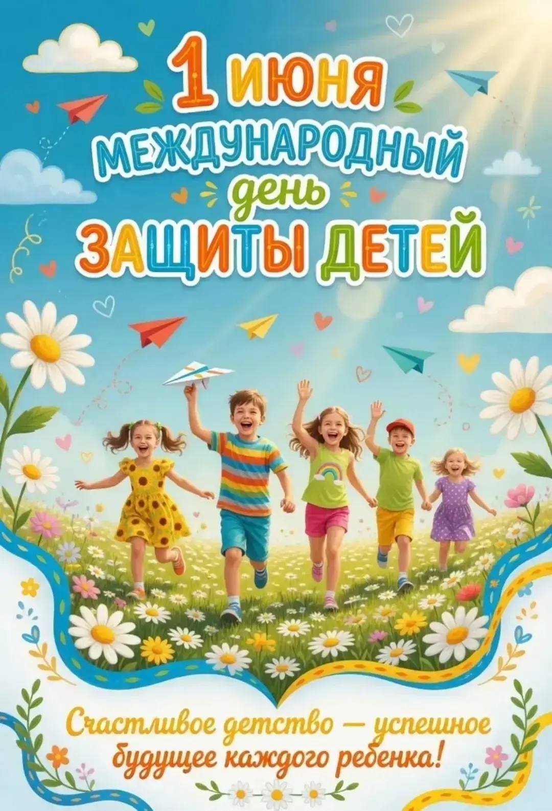 🌈 С Днём защиты детей!