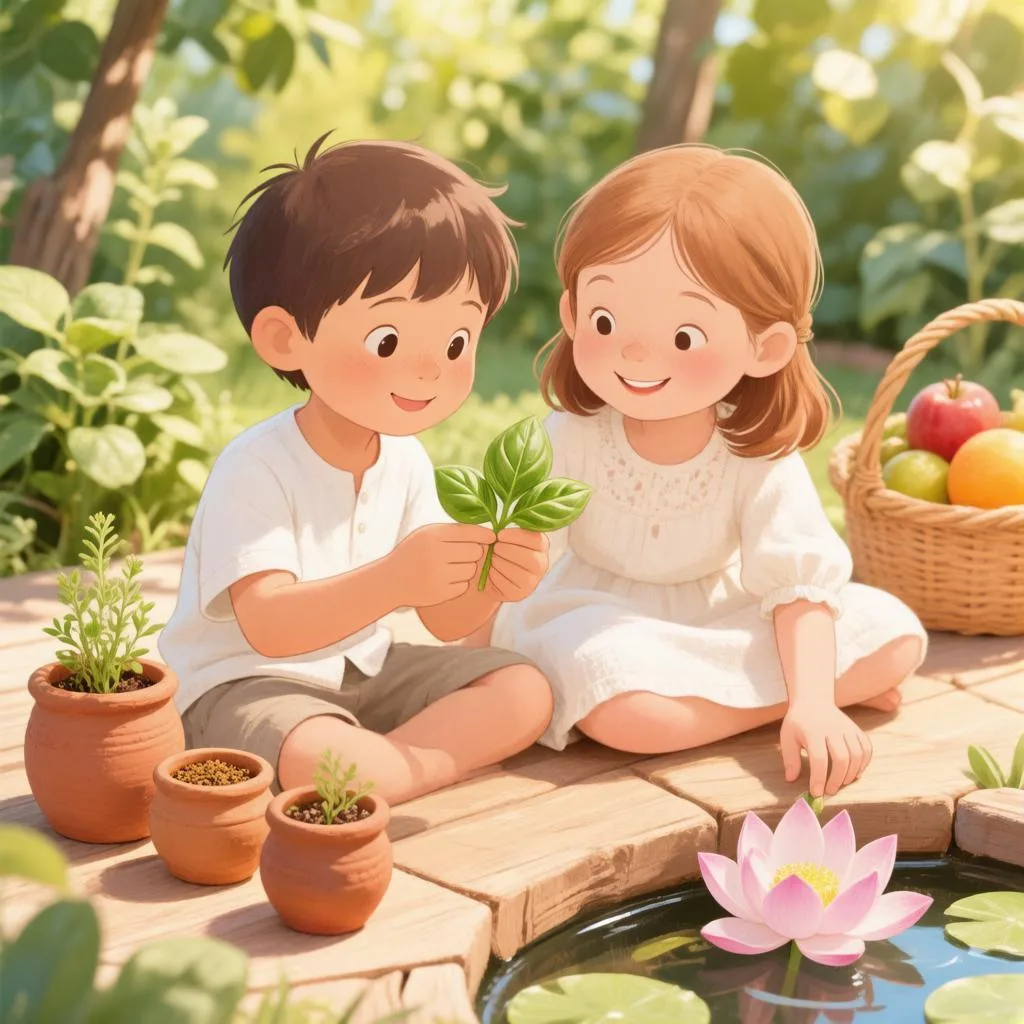 ☀️ Аюрведа для детей: Как прожить лето без капризов, высыпаний и перегрева