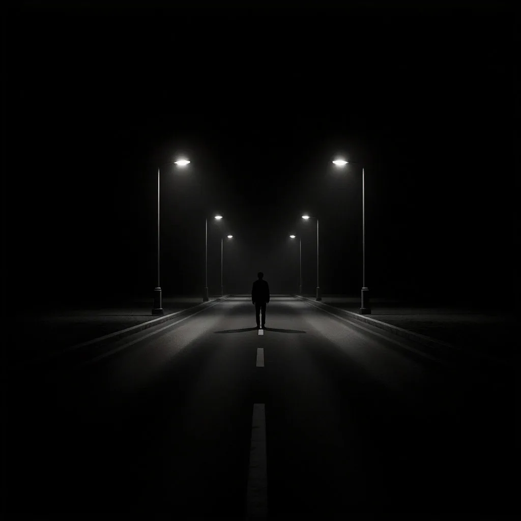 Пустота вокруг — и в душе тоже 🌃