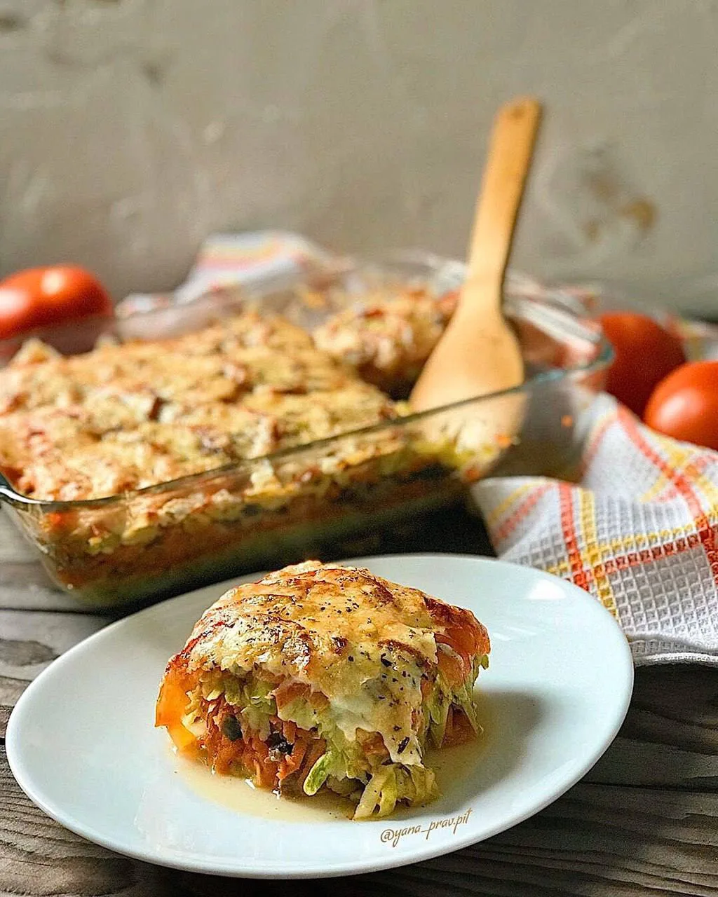 КАБАЧКОВАЯ ЛАЗАНЬЯ С ШАМПИНЬОНАМИ😋