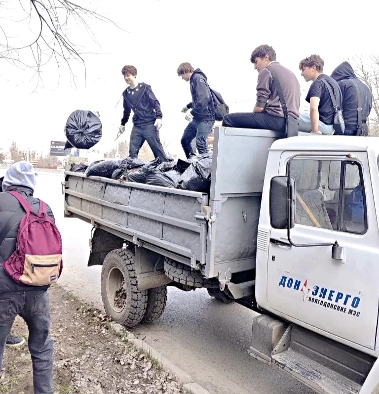✅3 апреля в Волгодонске состоялся масштабный «День чистоты». В уборке приняли участие 1763 человека,
