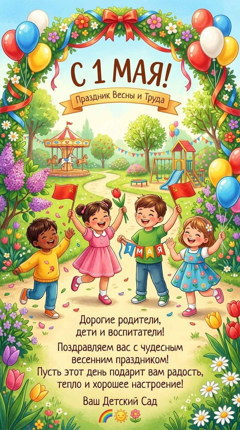 С 1 Мая!