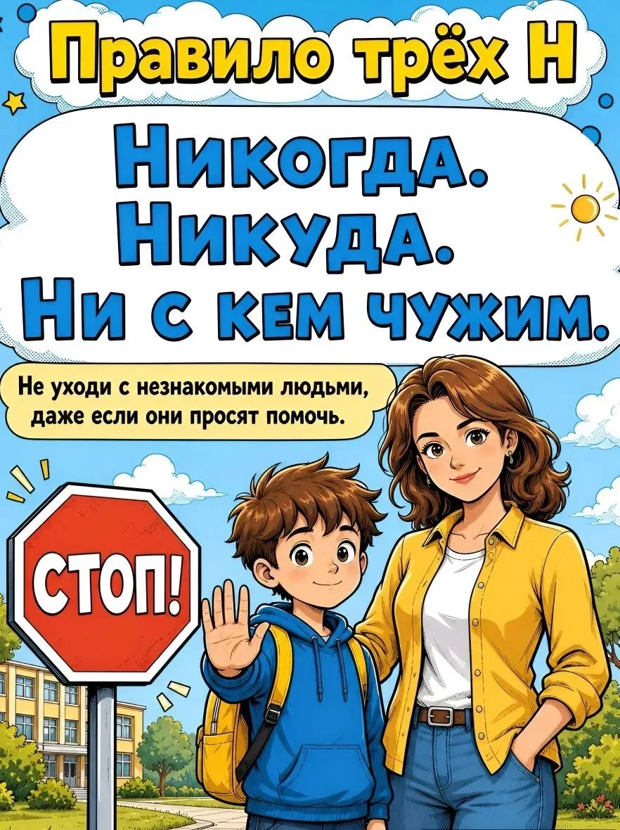 ✨В Центре творчества для детей 5-6 лет состоялась беседа на тему «Как не потеряться». М...