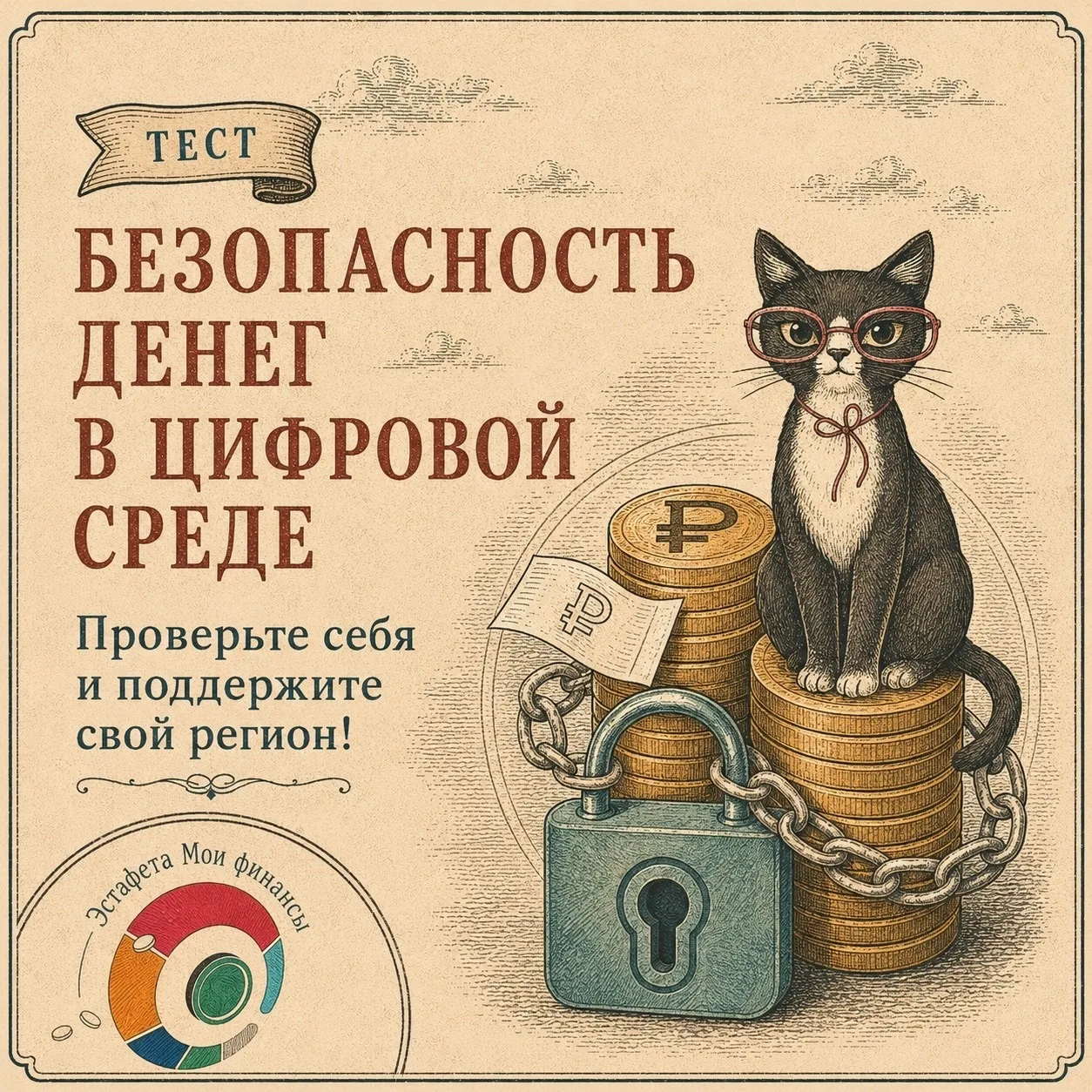 🔐 Безопасность денег в цифровой среде

Сегодня финансовая грамотность — это не только умение копить
