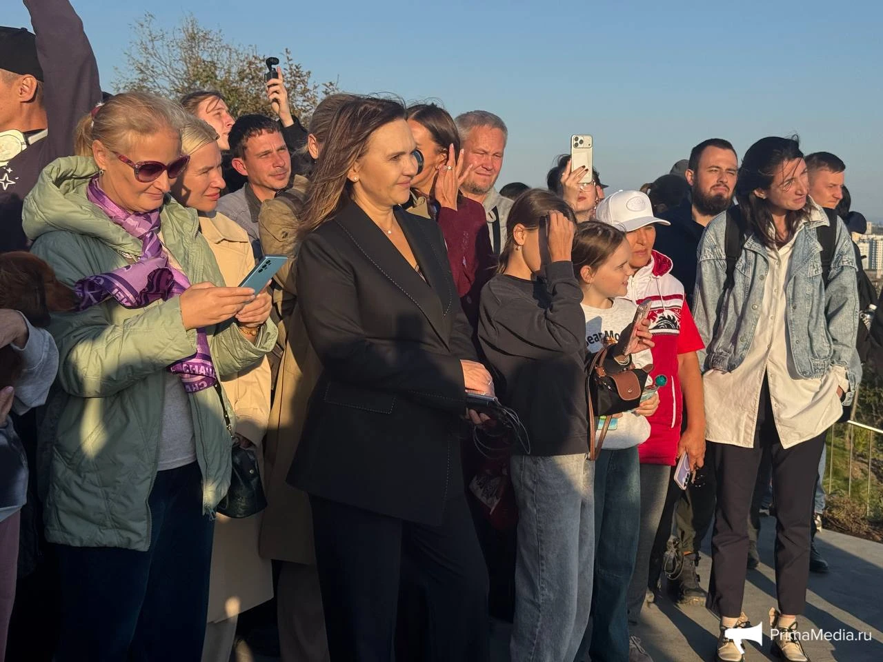 ⚡️В Нагорном парке во Владивостоке началась церемония открытия парящей видовой площадки