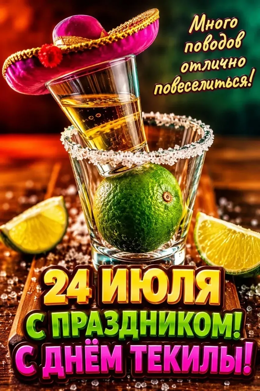 ✨ С праздником текилы!