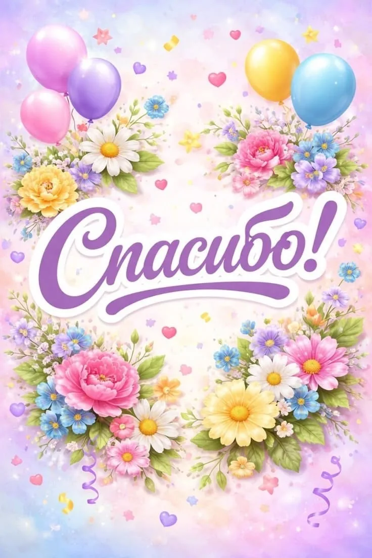 🎉✨ Спасибо за сладкий праздник! ✨🎉