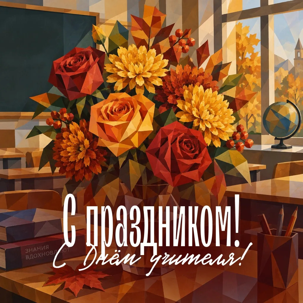 С ДНЁМ УЧИТЕЛЯ!🥳📚