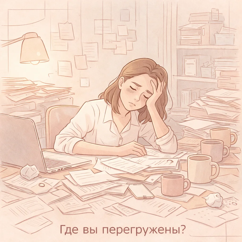Где вы перегружаете себя. 6й дом гороскопа
