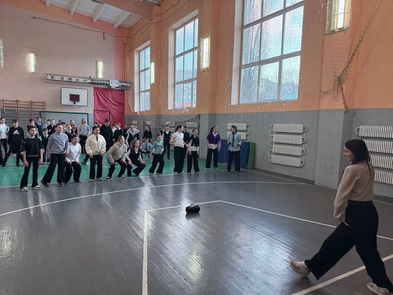 Бодрое утро - залог продуктивного дня! ☀️  Ученики 5-6 классов сегодня зарядились энергией по полной