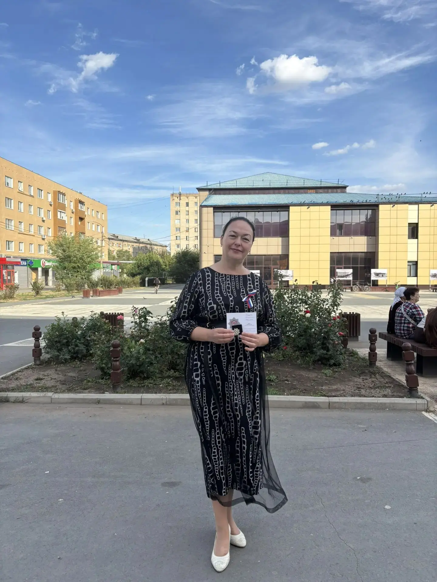 🇷🇺Есикова Светлана Юрьевна получила памятный знак «Гордость Оренбуржья»