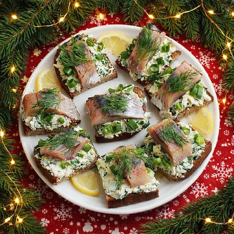 ТАРТИНКИ С СЕЛЁДКОЙ «МИРОВОЙ ЗАКУСОН»