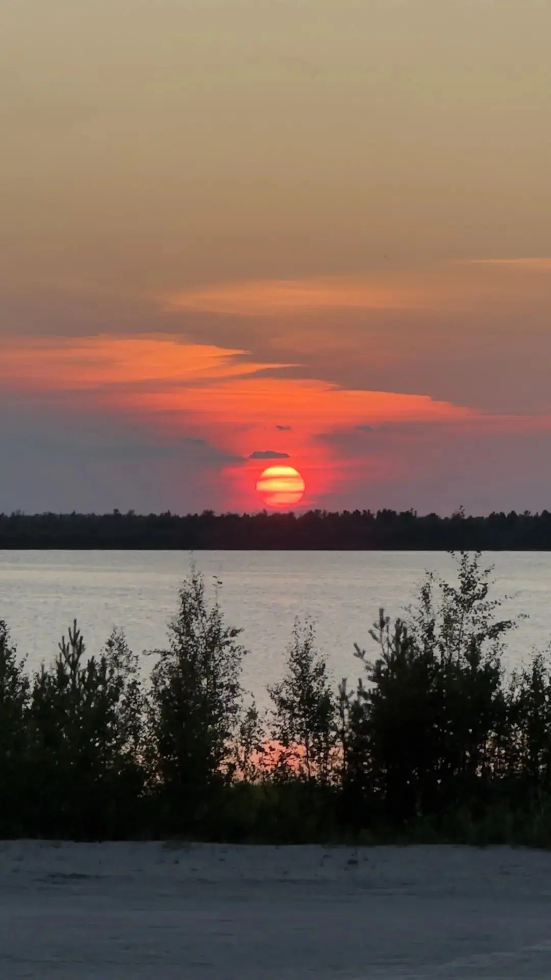 Ханто сегодня опять порадовало удивительным закатом😍