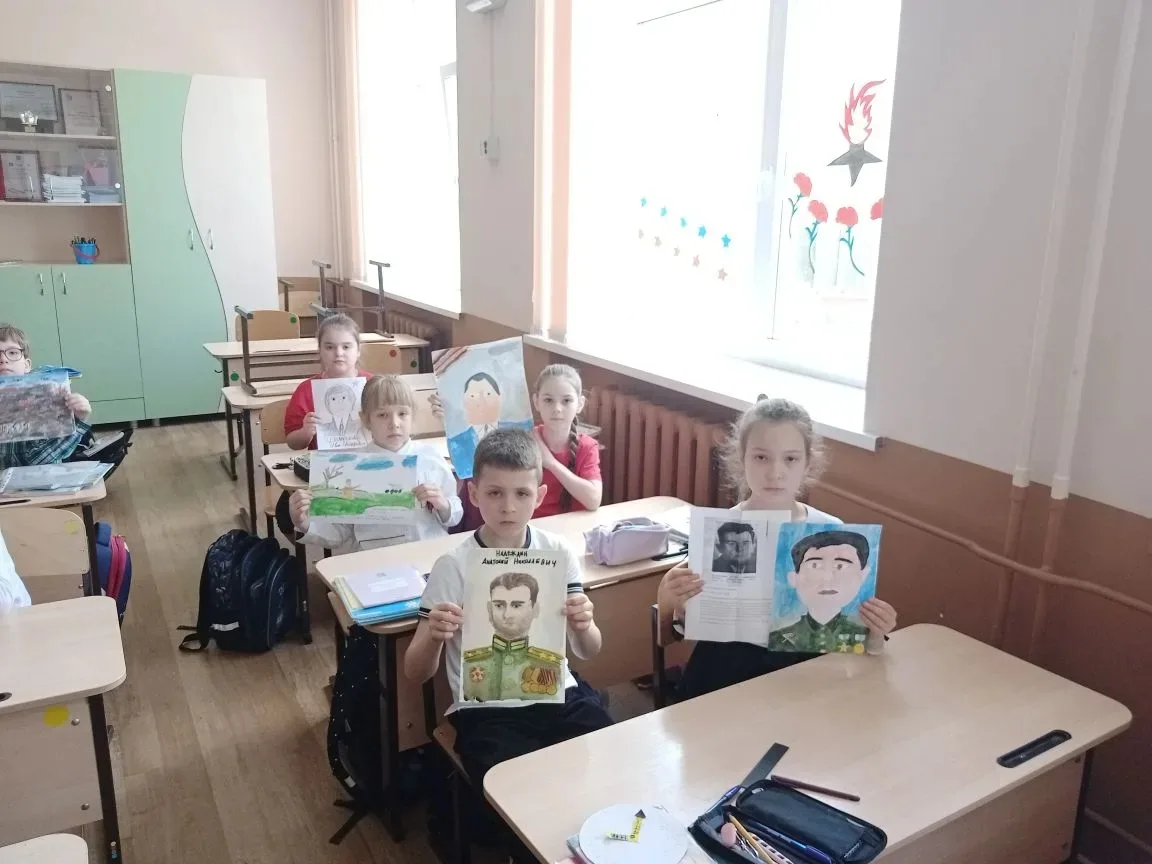 Орлята 2 "Б" класса рассказали о подвигах своих родственников в годы Великой Отечественной войны. Мы