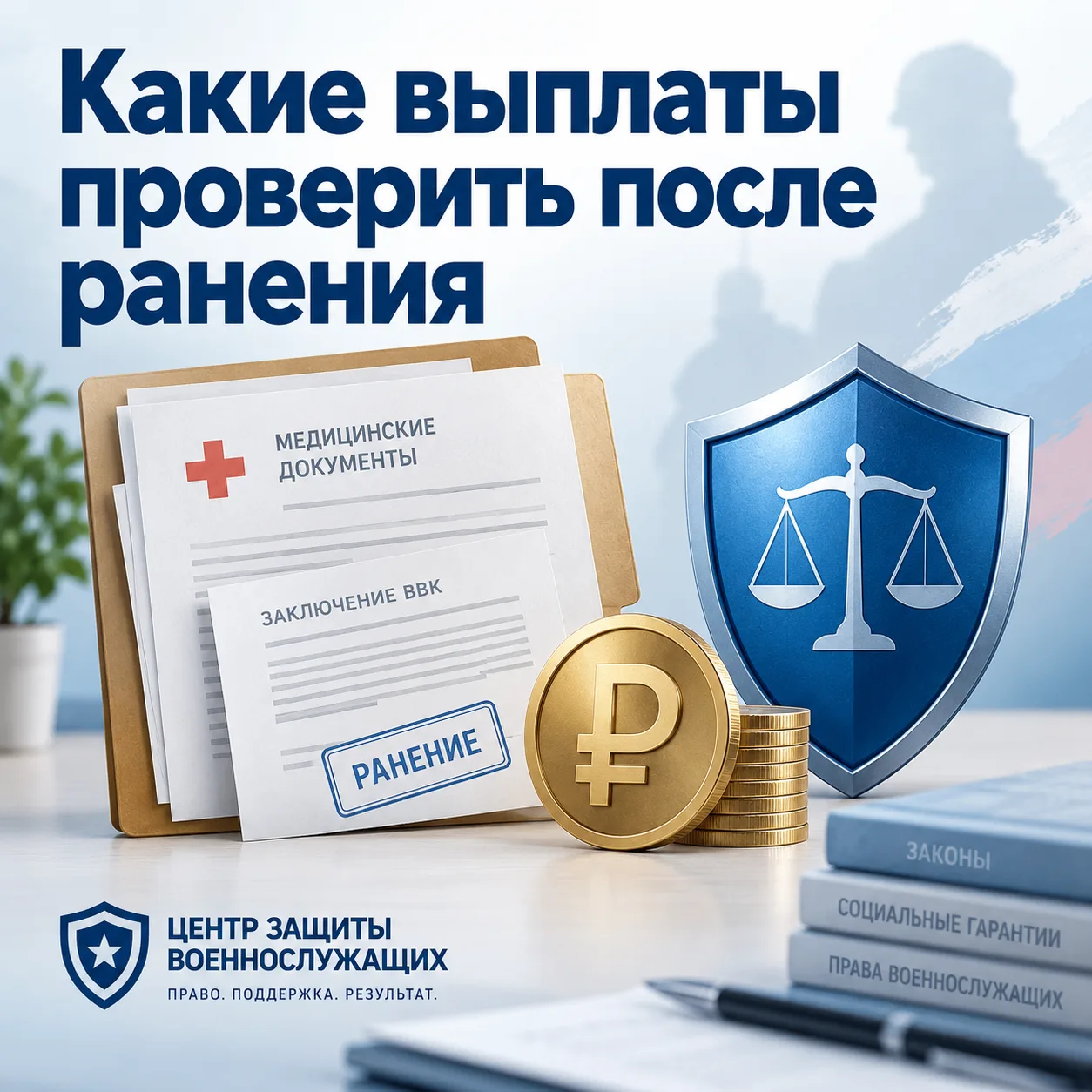 📌 КАКИЕ ВЫПЛАТЫ ПРОВЕРИТЬ ПОСЛЕ РАНЕНИЯ