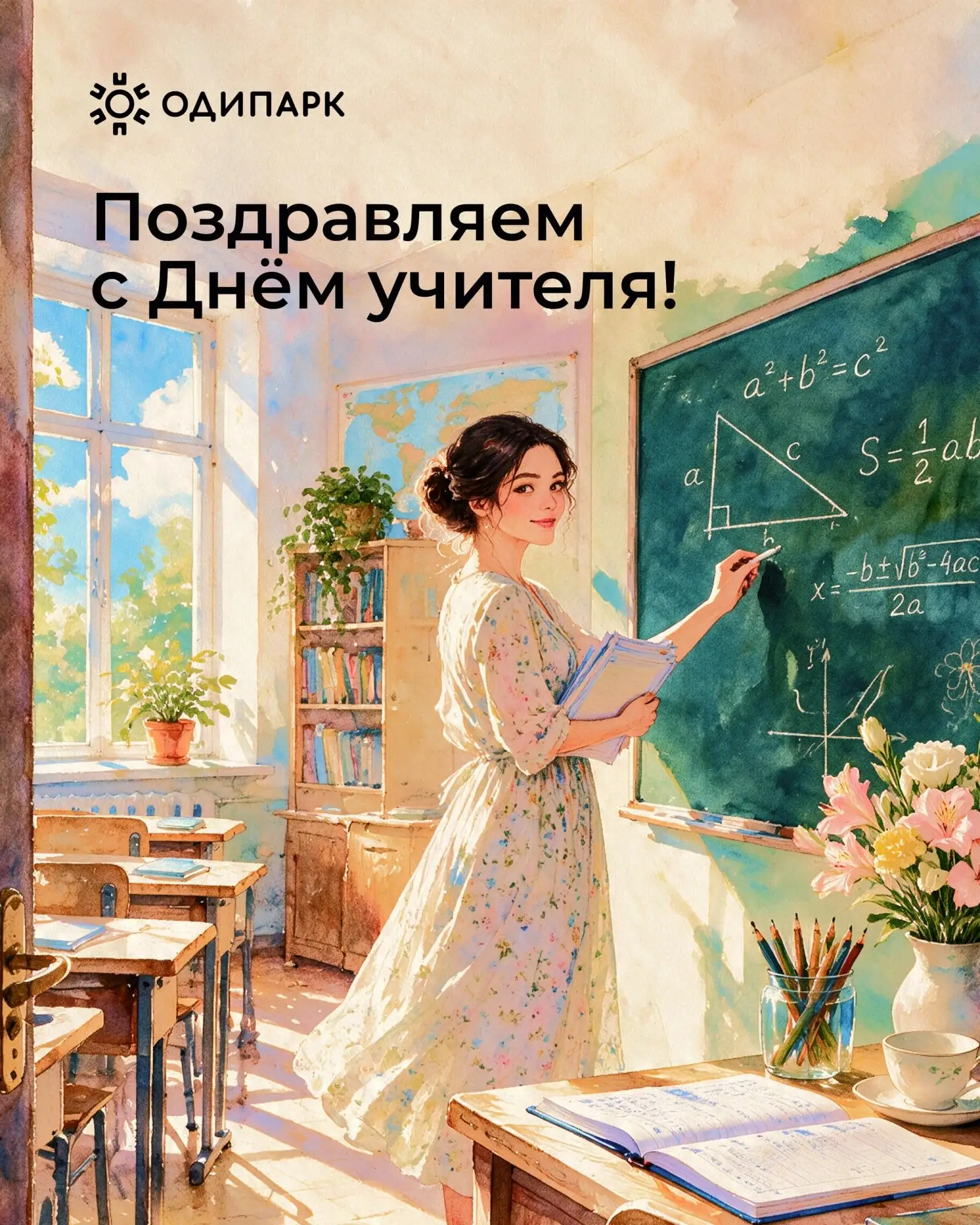 С Днём учителя!
