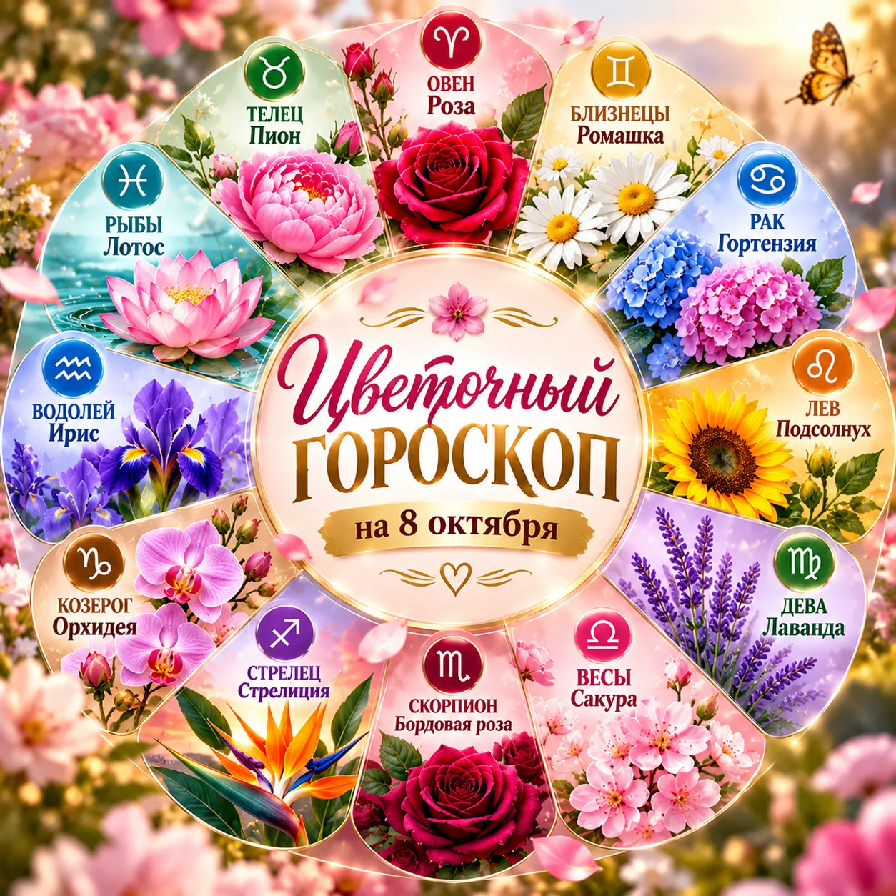 🌹 Овен — Красная роза