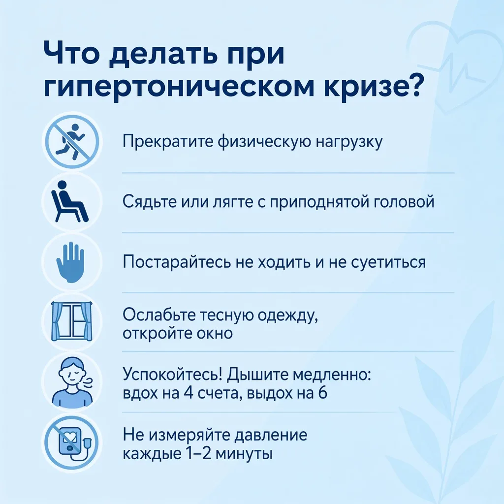 Гипертонический криз: опасный скачок давления, который нельзя игнорировать!  Обязательно сохраните э