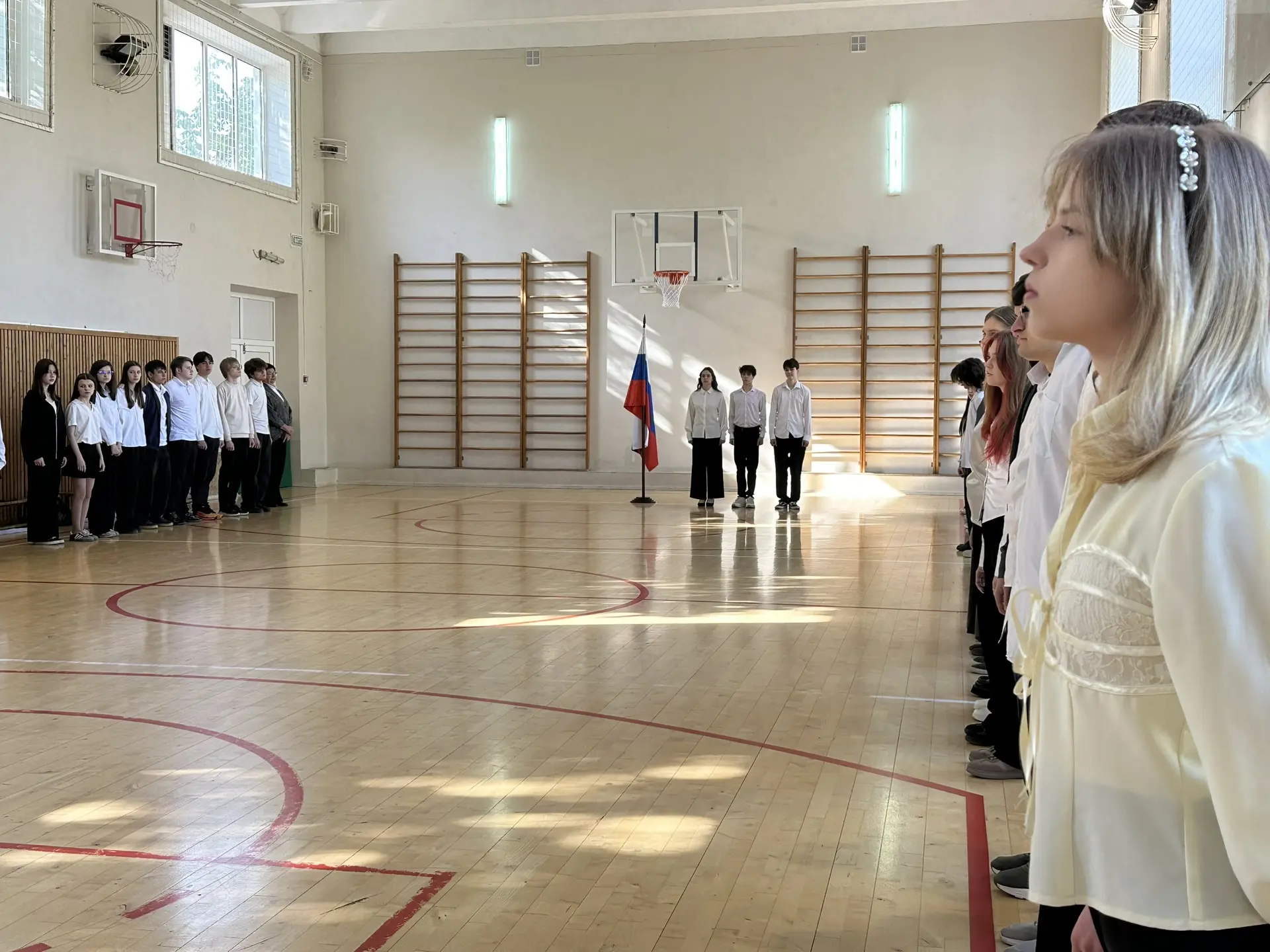 0️⃣4️⃣.0️⃣5️⃣.2️⃣0️⃣2️⃣6️⃣ - Традиционная церемония поднятия Государственного флага и исполнения гим