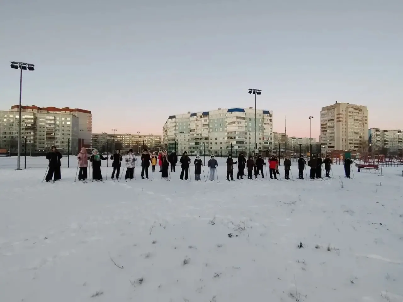 🌨️ Лыжня России в нашей школе!  С 9 по 14 февраля на территории нашей школы состоялась традиционная 