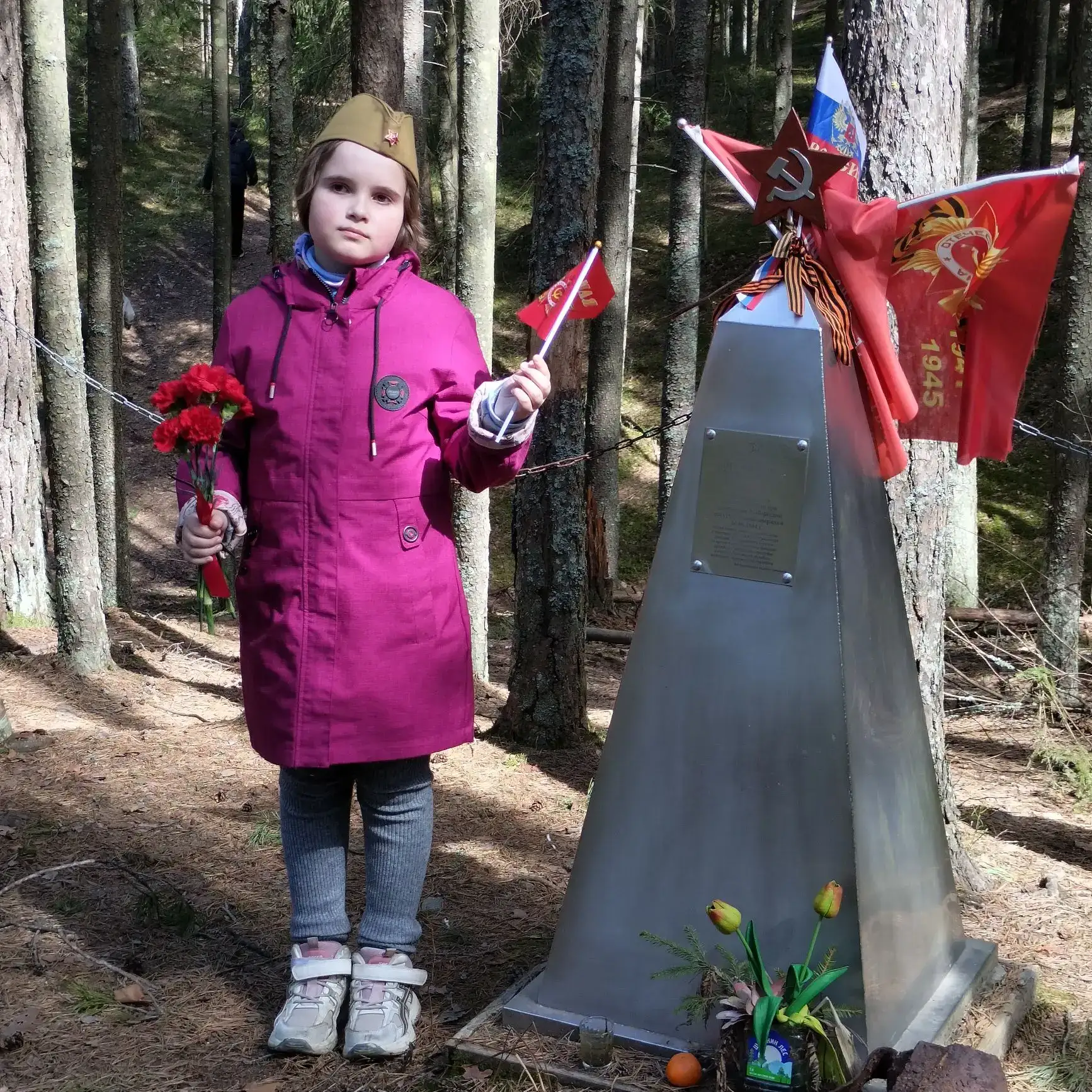 В выходные дни семья Насти Подчезерцевой, ученицы 2 "Б" класса, выезжали на природу к Пасторскому оз