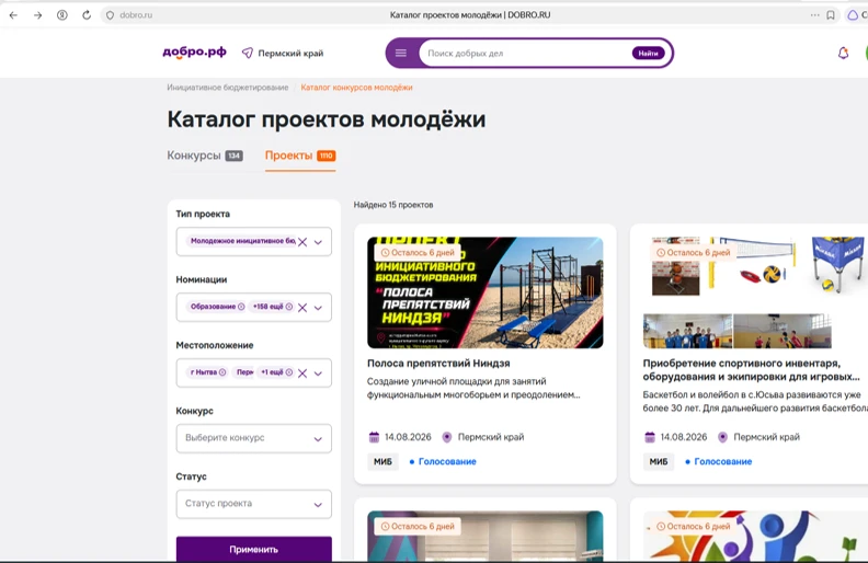 🔥Жители округа, а особенно - молодежь! Поддержите молодежный проект инициативного бюдж...