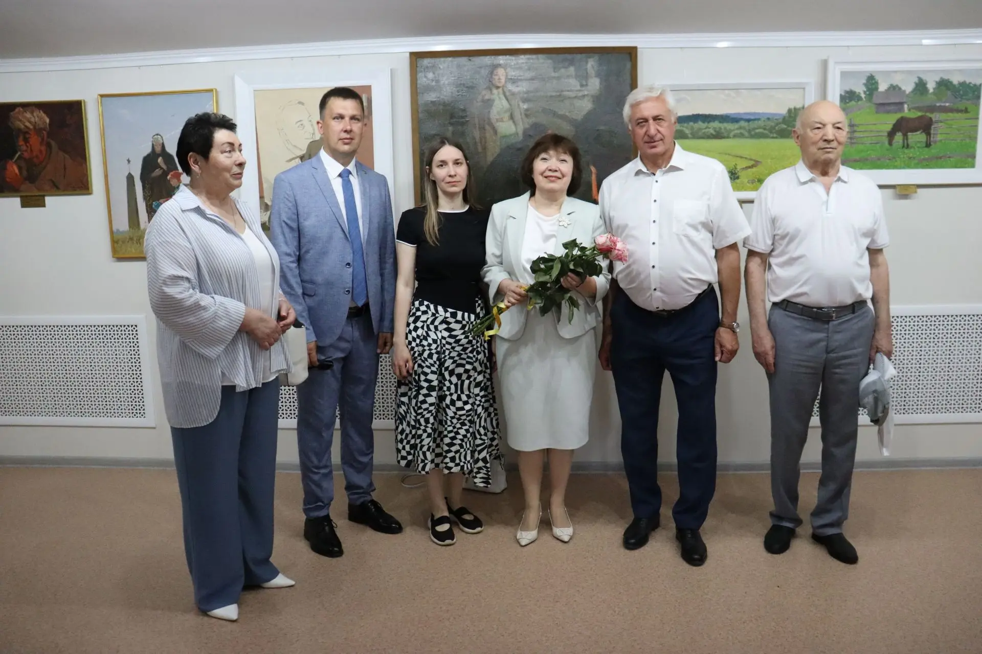📢12 июня 2026 года в нашей картинной галерее им. Ф.В. Сычкова открылся новый выставочный зал. И пер