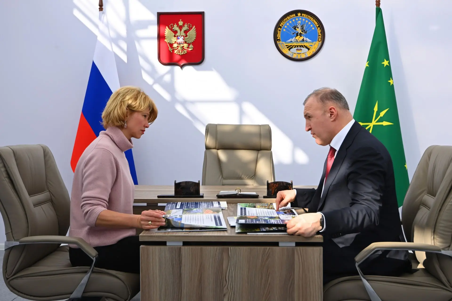 Республику Адыгея с рабочим визитом посетила