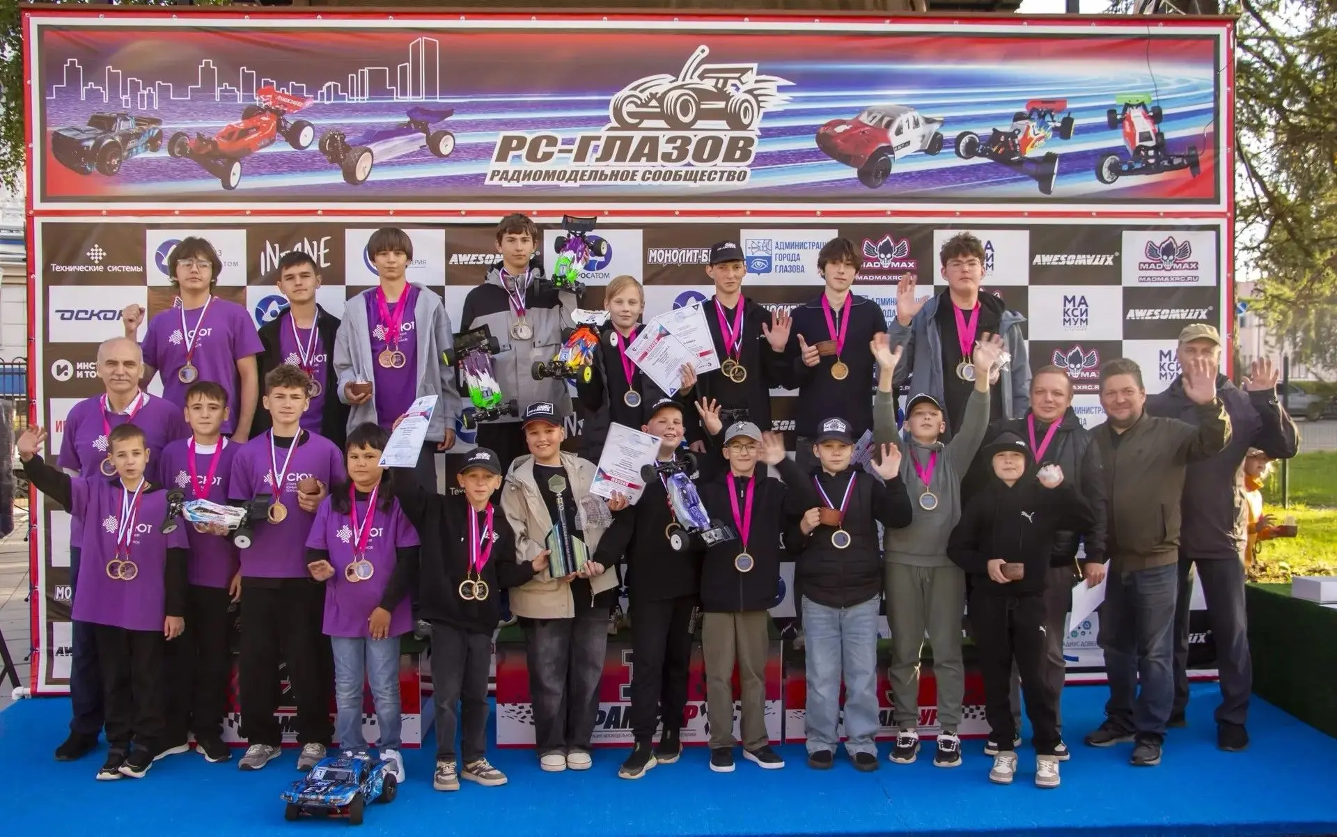 🏆 Триумф Абинского района на Первенстве России по радиоуправляемым автомоделям