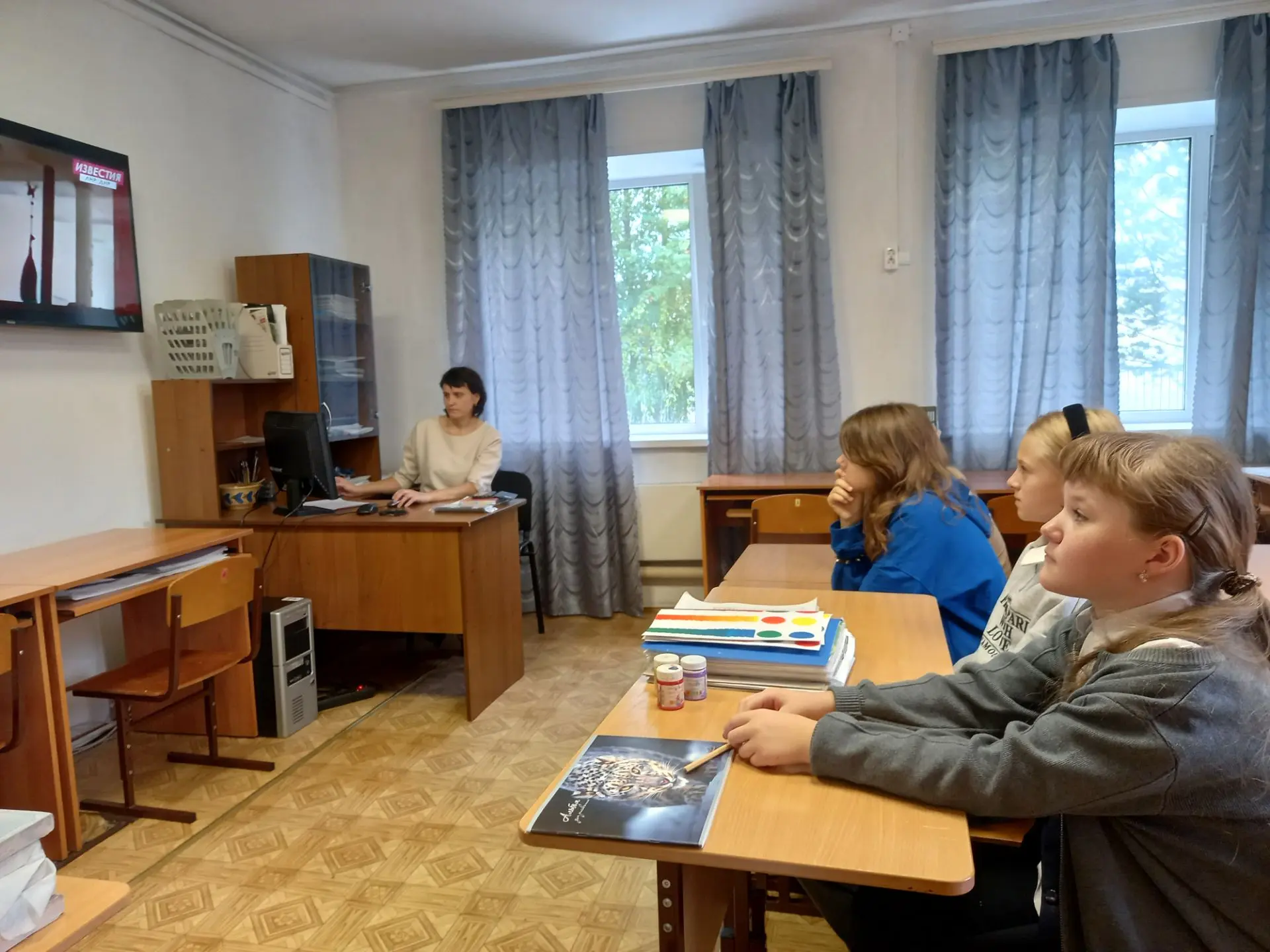 В отделении пгт Грамотеино прошел информационный, патриотический урок, посвященный Дню ...