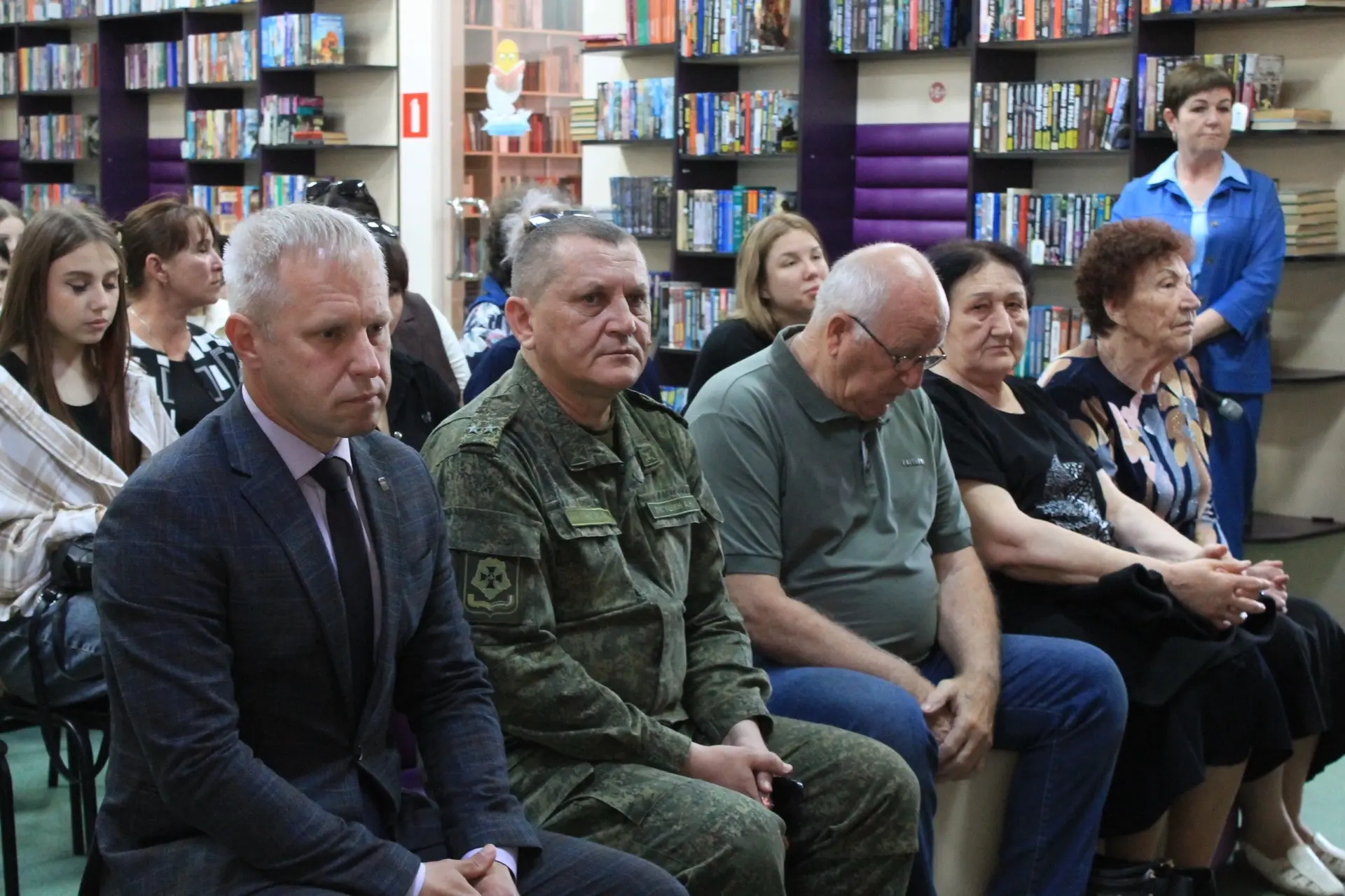 В поселке Лиман прошел вечер памяти, посвященный землякам, отдавших жизнь при исполнении воинского д