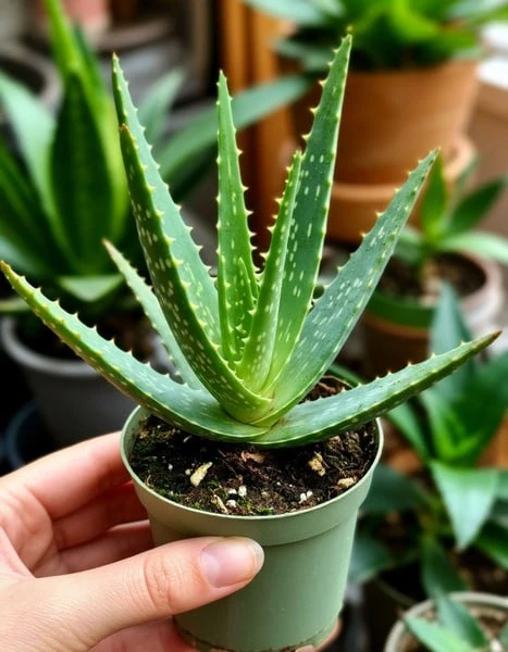 АЛОЭ ВЕРА 🌿

Этот зелёный суккулент не только украшает подоконник, но и служит природным доктором д