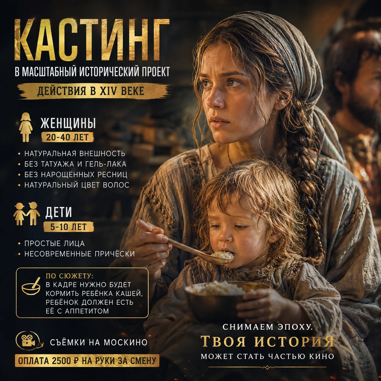 Изображение 1 к публикации «КАСТИНГИ ДЛЯ ДЕТЕЙ»