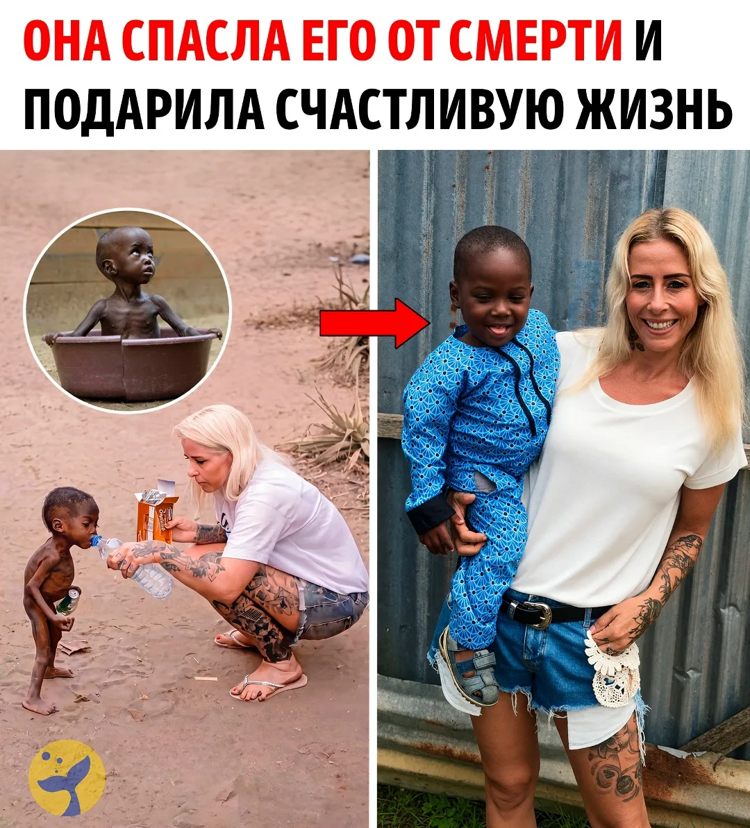 В 2016 году мир облетела фотография, запечатлевшая датскую волонтёрку Анну Рингрен Лове...