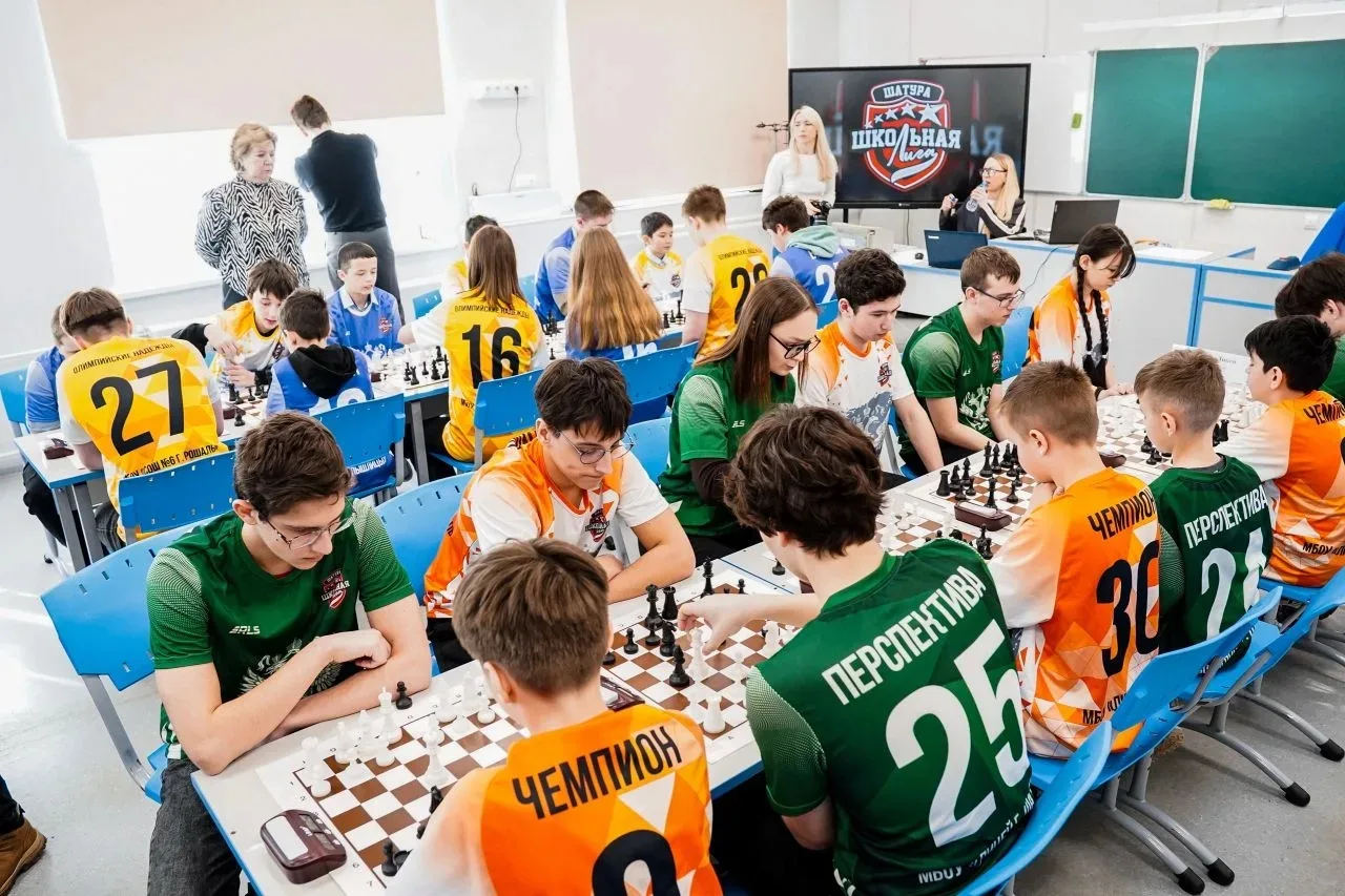 🏆Поздравляем Шатурских лицеистов с Победой на муниципальном этапе в соревнованиях по шахматам Единой