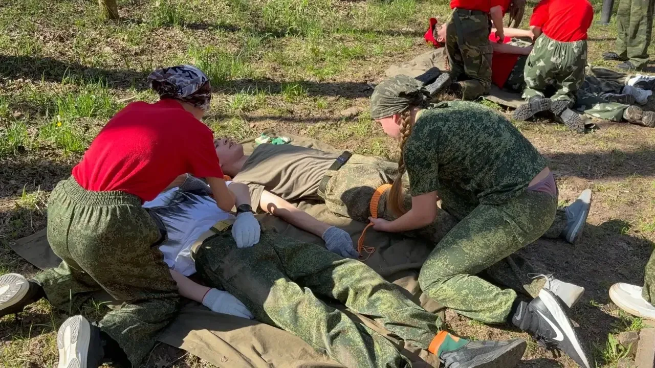5 мая на подольской земле состоялась II региональная игра "Юнармейский прорыв", в которой приняли уч