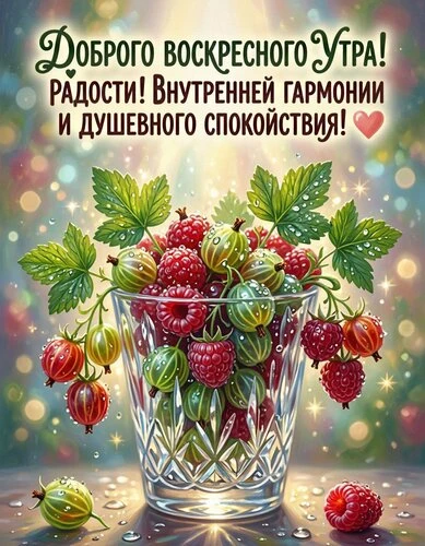 Открытки воскресенье