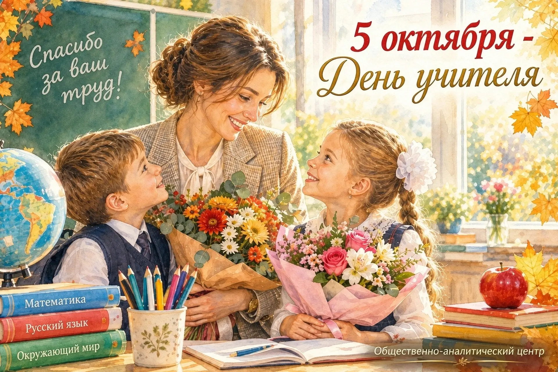 🎓 5 октября - День учителя!