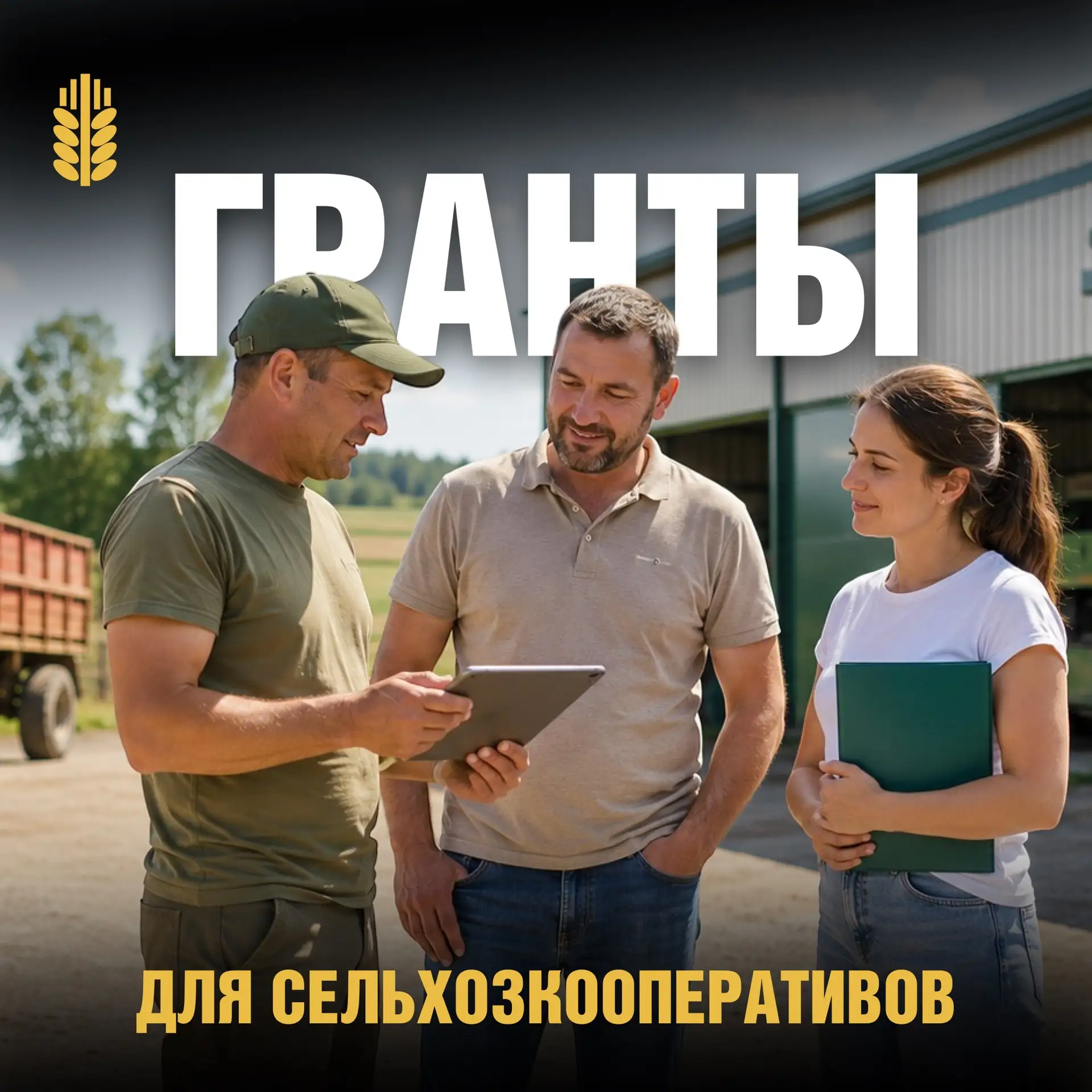 Стартует прием заявок на грант для сельхозкооперативов