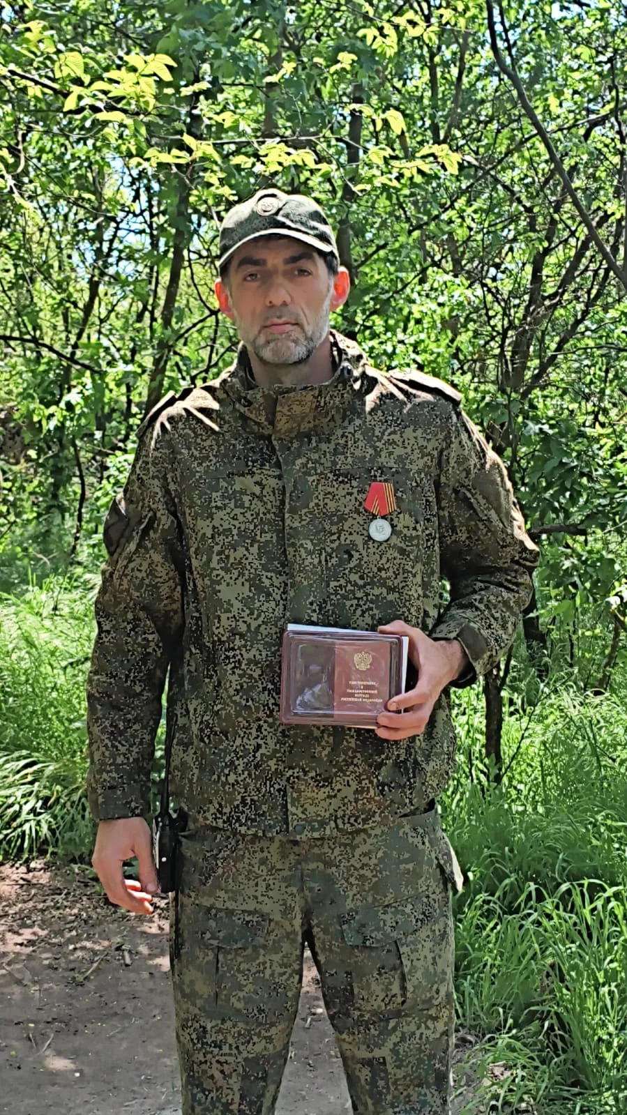 🌍Рядовой Магомедов Курбан Маликович из Новолакского района награждён медалью Жукова  За мужество, от